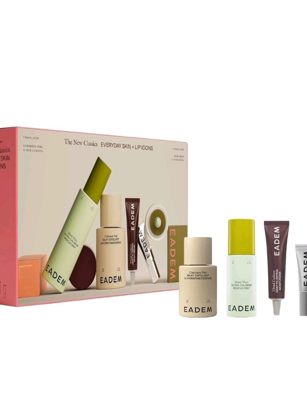 ⚜️EADEM  THE NEW CLASSICS  EVERYDAY SKIN & LIP ICONS    TRAVEL SIZES
